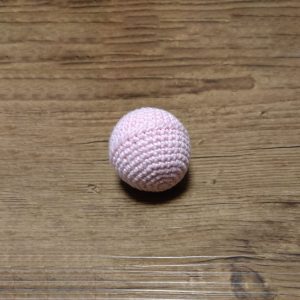 Katzenspielzeug Ball, rosa