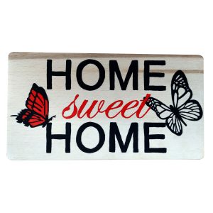 Brettchen „Home sweet Home“