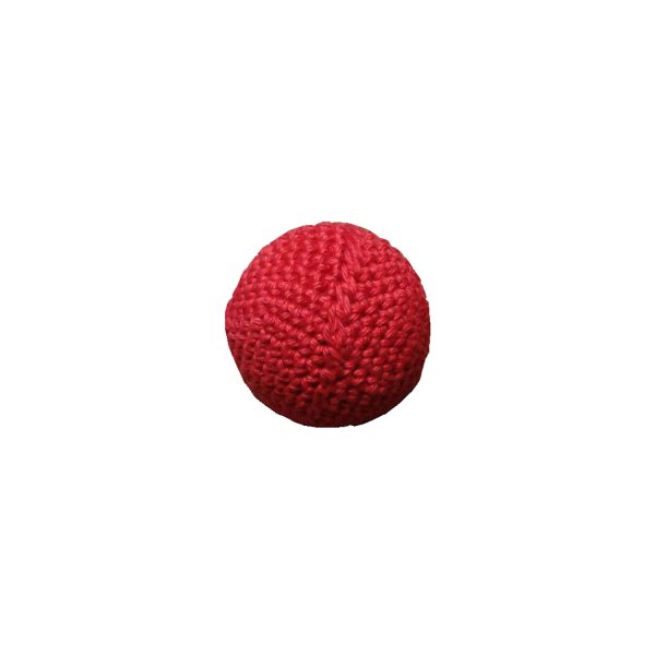 Katzenspielzeug Ball rot