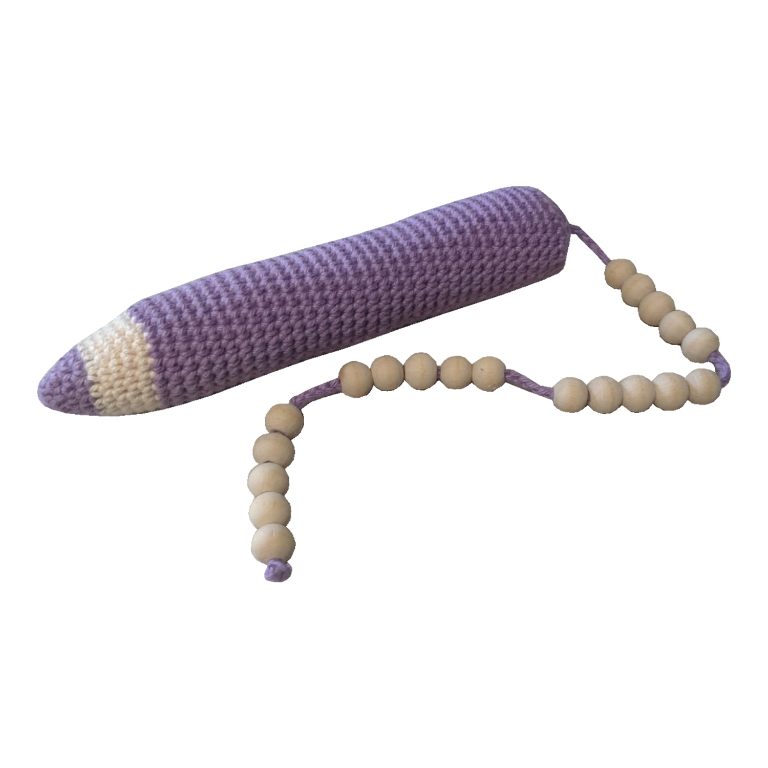 Rechenkette Stift lila