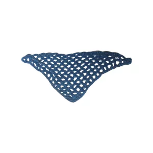 Puppenkleidung Barbie Dreieckstuch blau