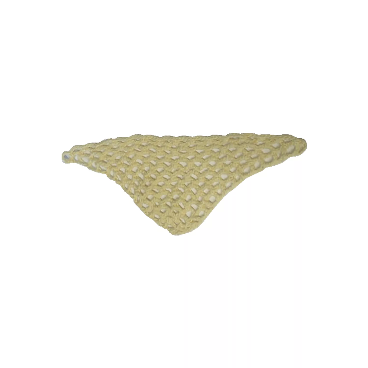 Puppenkleidung Dreieckstuch gelb