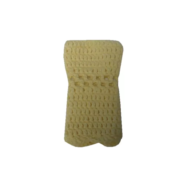 Puppenkleidung Kleid gelb