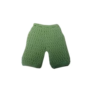 Puppenkleidung kurze Hose grün