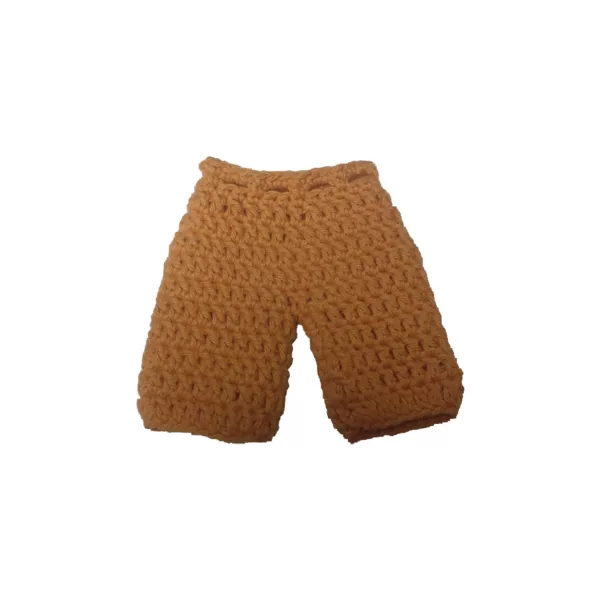 Puppenkleidung kurze Hose orange