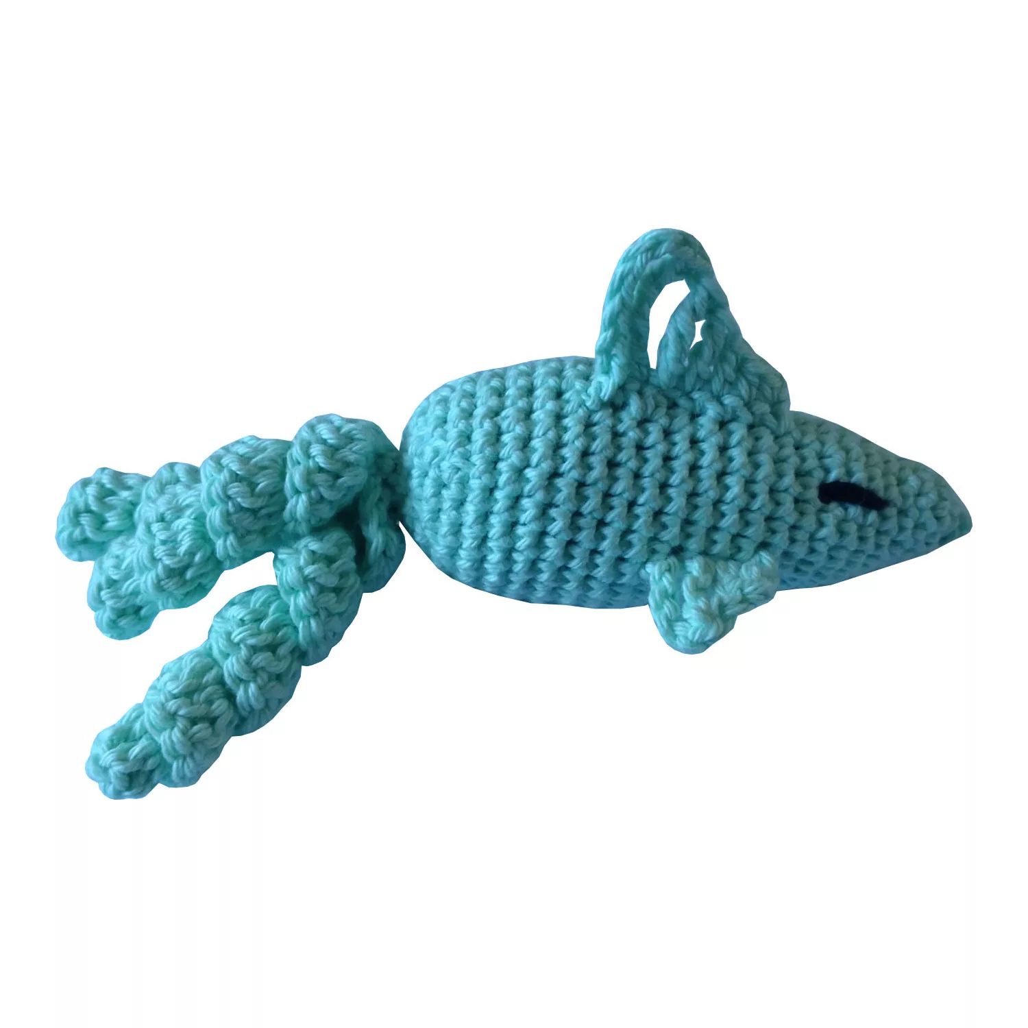 Häkelanleitung Katzenspielzeug Fisch