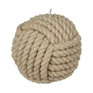 Kugelkerze Kordel, ca. 10 cm