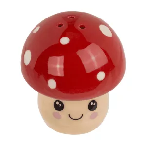 Salz- und Pfefferstreuer Kawaii Pilze, aus Dolomit