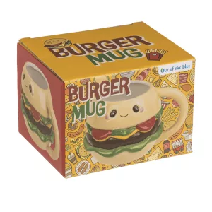 Tasse Kawaii Burger, aus Dolomit, Füllmenge 440 ml