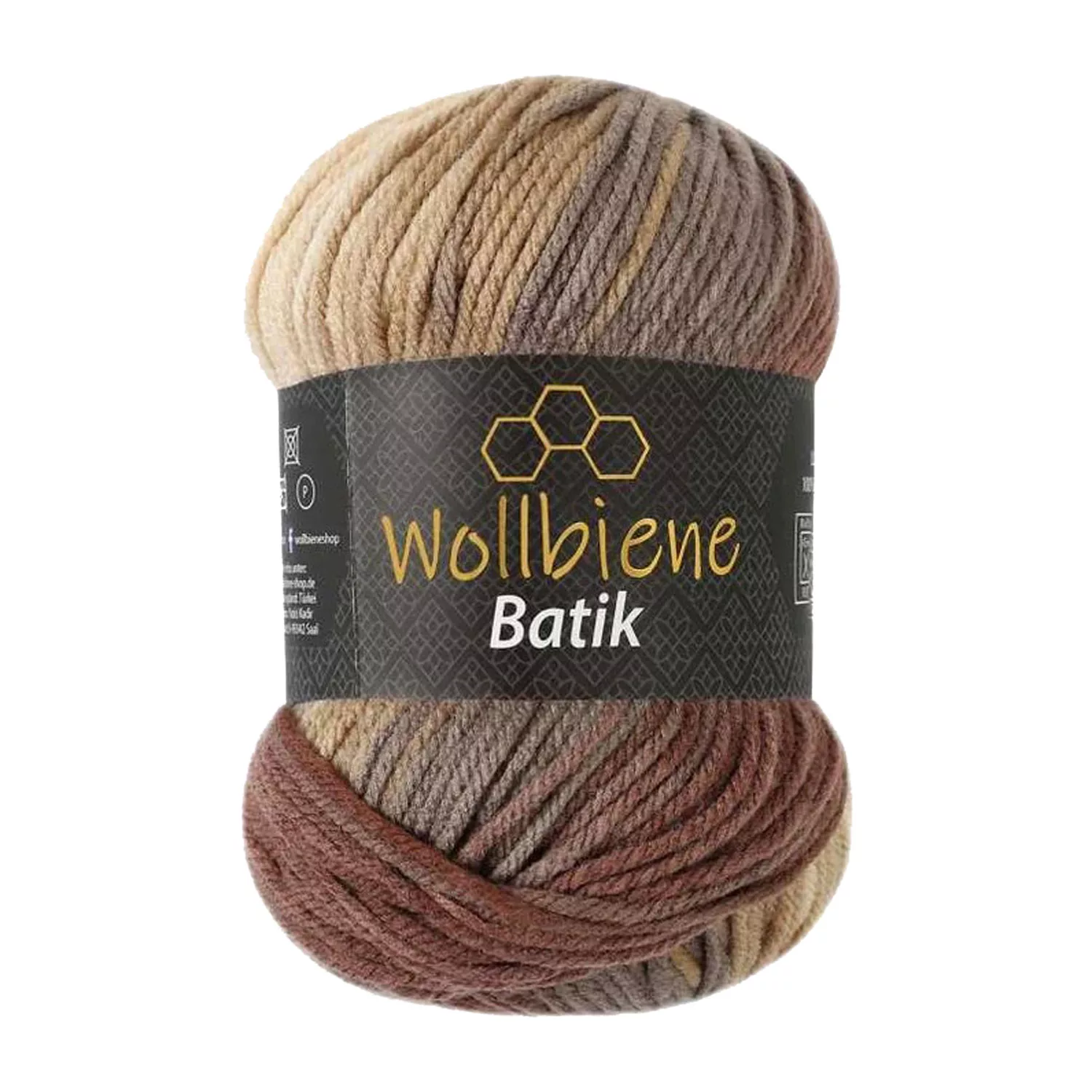 Batik braun beige