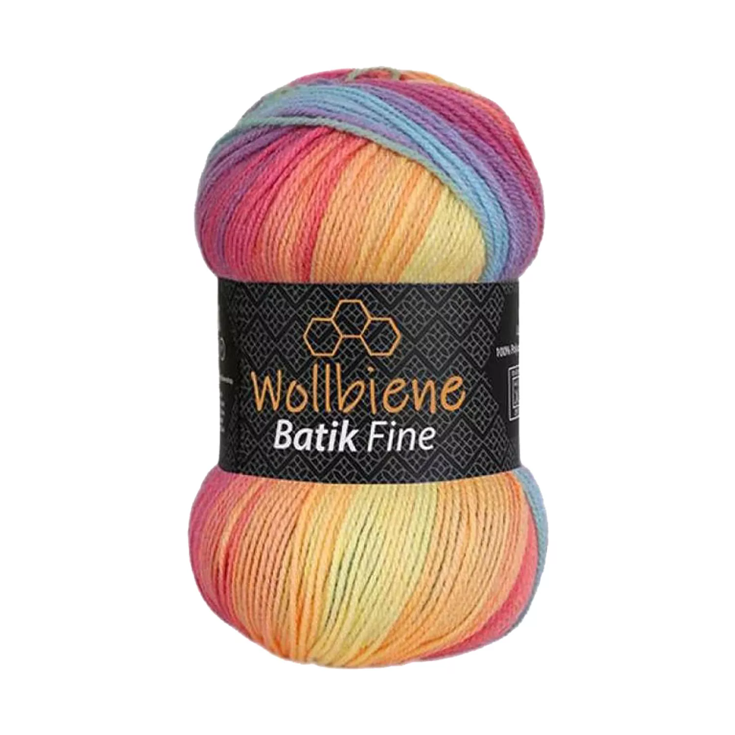 Batik fine regenbogen pastell