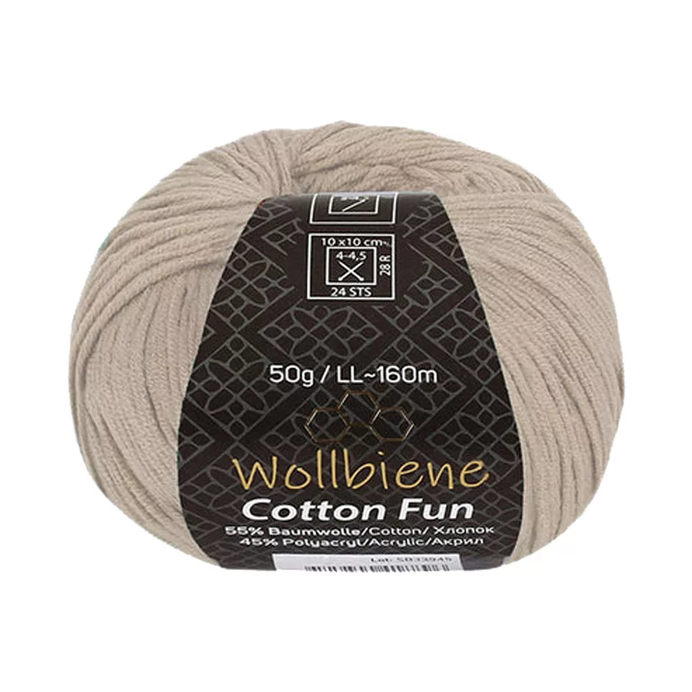 Cotton Fun beige