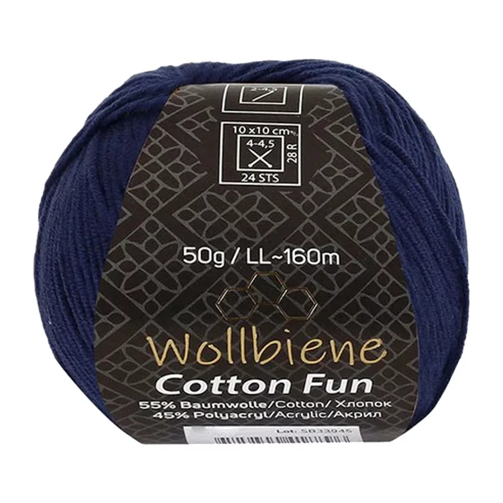 Cotton Fun dunkelblau