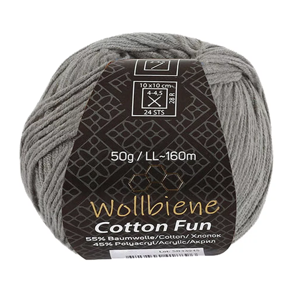 Cotton Fun grau