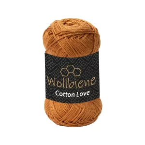 Wollbiene Cotton Love 50g, bronze