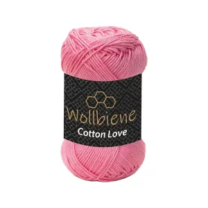 Wollbiene Cotton Love 50g, pink