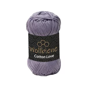 Wollbiene Cotton Love 50g, veilchen