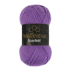 Wollbiene Scarlett 50g, lila