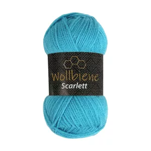 Wollbiene Scarlett 50g, türkis