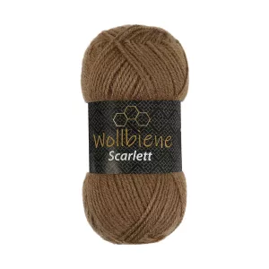 Wollbiene Scarlett 50g, coffee