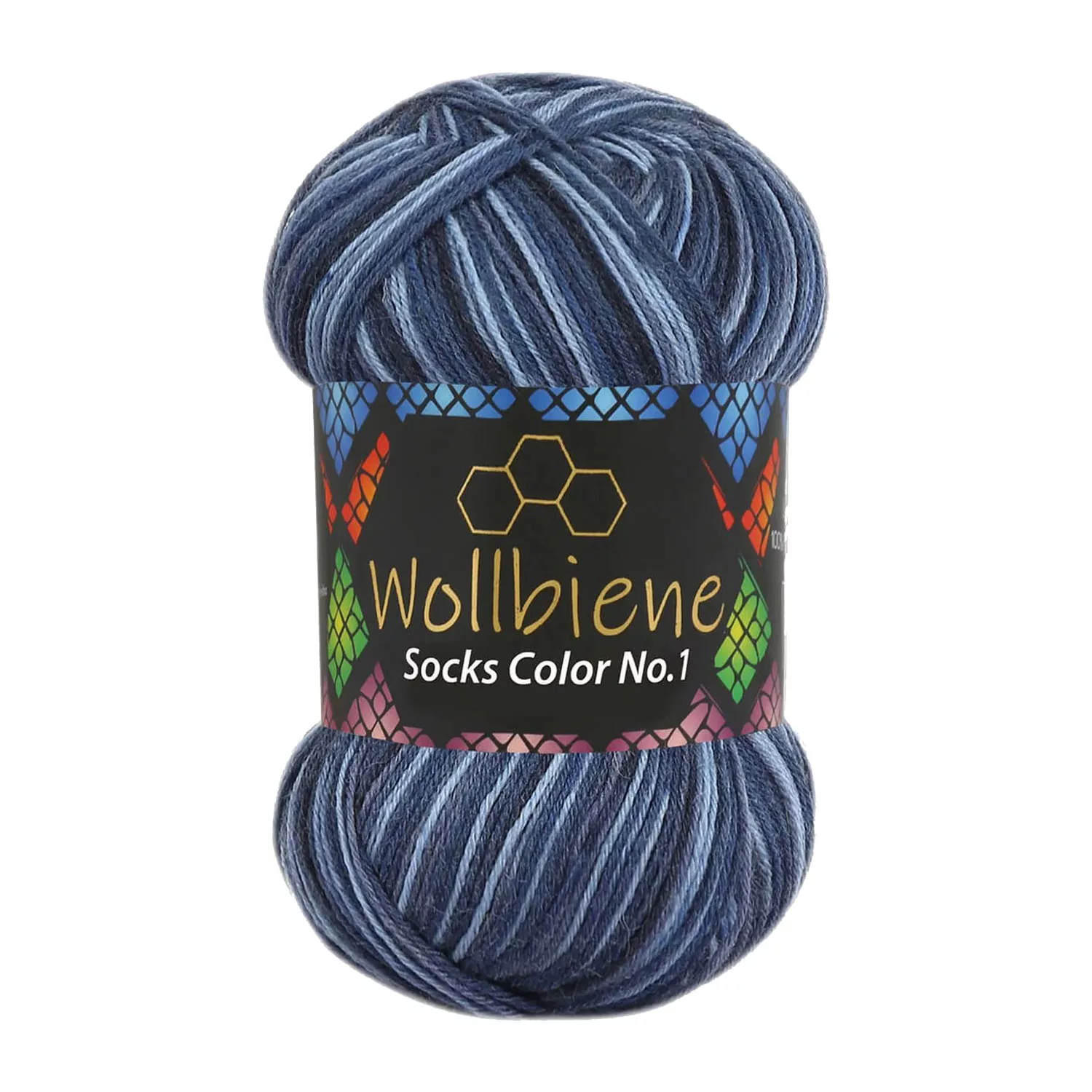 Socks Color dunkelblau blau