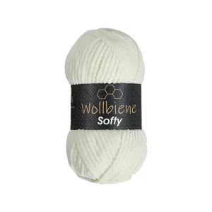 Wollbiene Softy 100g, weiß