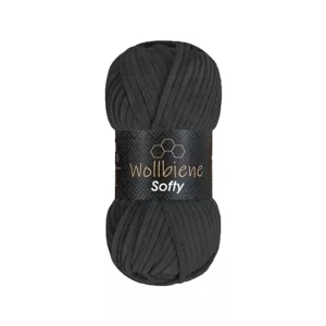 Wollbiene Softy 100g, anthrazit